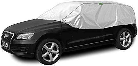 Solux - Sonne und Frost Scheibenschutz - Size und Model: SUV - Halbgarage Autoabdeckung KEG-SX-SUV-13