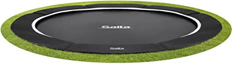 Salta Royal Baseground Trampolin - rund - Ø366cm - Schwarz