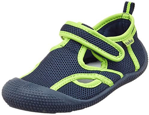 Playshoes Unisex Kinder Aquaschuhe Aqua Schuhe, Marine Grün Uv Schutz, 30/31 EU