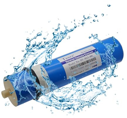 TAOEE Membrana de ósmosis inversa 3013-400G Filtro de agua de repuesto para sistema de filtro de agua 400 GPD RO Membrana