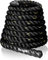 Yes4AllAll EJ7F Corda da combattimento, 38 mm - 15 m Corda da allenamento, corda da esercitazione 38 mm/50 mm di diametro in Poly Dacron lunghezza 9m/12m/15m