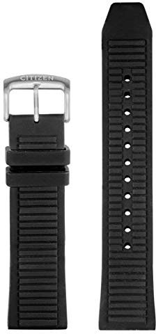 Citizen CZ Smart HR Heart Rate Smartwatch 46mm Black Silicone Stainless Steel watch, Powered by Google Wear OS, Black Silicone, Black silicone