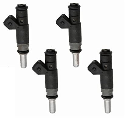 4 Stück 13537506158 7506158 Einspritzdüse Für BMW 1 E87 E46 3 E90 E91 116i 118i 120i 316i 318i 320i 320si X3 E83 Z4 E85 Kraftstoffinjektordüse