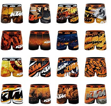 KTM Pack Surprise Boxer da uomo, set di 6 mutandine da uomo, modello casuale scelto, Aleatorio, XXL