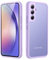 JETech Cover Opaca per Samsung Galaxy A54 5G 6,4 Pollici, Custodia Posteriore Glassata Traslucida Sottile, Anti-Impronte (Lilla)