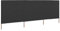 Homgoday Brise-vent à 4 pôles - Brise-vue - Grande protection solaire - Pour camping, plage, caravane, vacances et festivals - 400 x 120 cm - Blanc