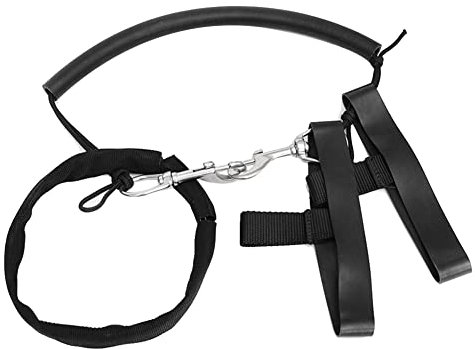 ISTOVO 1 Pièces Plongée Cylindre Sangles Plongée Réservoir Ceinture Plongée Réservoir Cylindre Scène Bouteille Rig Côté Monté Ceinture+Pinces et Pinces pour 6L Réservoir