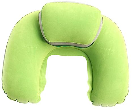 HOMSFOU Aufblasbar Kopf Nackenkissen Kissen Kissen U-förmiges Aufblasbares Kissen Taschen Haben Kopfkissen Kissenkissen