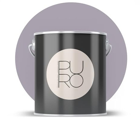 A.S. Création Livingwalls PURO Premium Pittura murale c2001 – Pittura con elevata opacità – Colore interno opaco di alta qualità in viola – 1 l