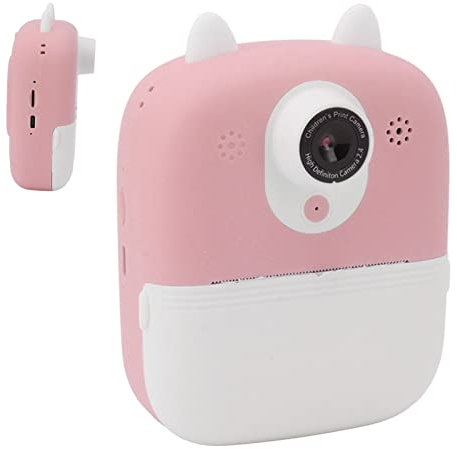 Digitale Sofortbildkamera für, Dual-Objektiv-Sofortdruck-Digitalkamera für zu Hause und auf Reisen (PINK)