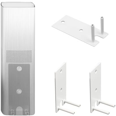 1 Paar Wandhalterungen, kompatibel mit Bose OmniJewel Lifestyle 650 Home Entertainment System Surround-Lautsprechern 700, Weiß