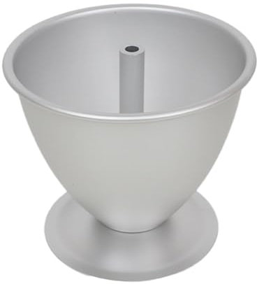 Oladfiop Aluminum Doll Cake Mold Pan Doll Dress Cake Tin Cake Decoration Accessories Mold Halloween Mold,6Inch