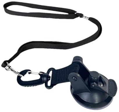 Salyeeluly Attache de bain pour chien, boucle de toilettage | Boucles de retenue pour baignoire de toilettage pour chien avec ventouse,Corde de sécurité fixe pour chien et chat, pour douche d'animaux,