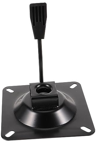 HAPINARY Base Giratoria para Silla De Oficina Cuadrada De Hierro Resistente Mecanismo De Control De Inclinación, Práctica y Segura para Repuesto y Ajuste De Asiento Oficina
