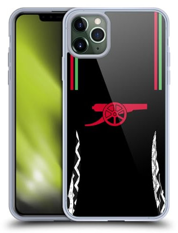 Head Case Designs Officially Licensed Arsenal FC Away 2024/25 Kit Gel Case [Military Grade Protection] Compatible With Apple iPhone 11 Pro Max