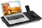 Relaxdays Laptopkissen, Laptopablage, HBT 5,5 x 58 x 30,5 cm, Laptopunterlage für Bett, Tragegriff, schwarz