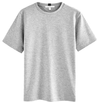 NEXT Damen Standard Schweres T-Shirt mit Rundhalsausschnitt