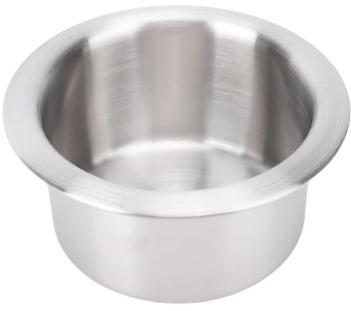 Edelstahl Getränkehalter Boot φ8.5cm Becherhalter Tisch Cup Holder Getränke Halter Auto Flaschenhalter für Marine Boat Pokertisch Couch RV Sofa LKW Dosenhalterung