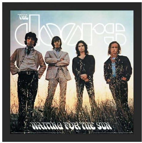 The Doors Waiting For The Sun Framed Poster (40cm x 30cm) (Multicoloured)