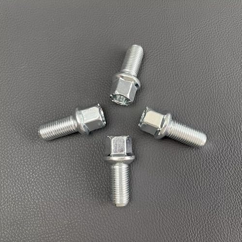 Boulons de Roue antivol pour VW Golf 6 MK6, 4 pièces, boulons de moyeu de Roue, écrous en Acier, Outils, boulons de Roue en Acier