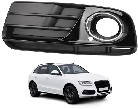 Hebstw Links Vorne Stoßstange Unteren Kühlergrill Nebelscheinwerfer Gitter Abdeckung Passend for Audi Q5 8R 2013 2014 2015 2016 ABS Ersatz Racing Grills,8R0 807 681