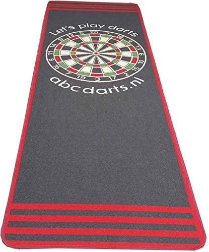 Dartteppich offizieller Abstand 80 x 240 cm
