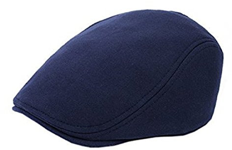 LUCK Kinder Mädchen Winter Einfarbige Schiebermütze Schirmmütze in Fünf Farben (Marineblau)