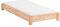 DICO Einzelbett Stapelbett Massivholz mit Rollrost Größe 90x200 cm 03 Buche weiß lackiert