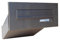 D-042 Edelstahl Mauerdurchwurf Briefkasten mit Klingel (Tiefe: 35-50 cm) - LETTERBOX24.de