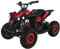 Actionbikes Motors Kinder Quad Elektro ATV Reneblade | 𝟒𝟖 Volt 𝟭𝟬𝟬𝟬 Watt Motor bis 𝟐𝟓 km/h - Kinderquad - Pocket Quad - Miniquad - Safety Fußschalter - Für Kinder ab 6 Jahren (Schwarz/Rot)