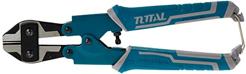 TOTAL - Pinces - Coupe-tiges en Acier de 8'' - Acier et Mâchoire en Chrome Vanadium - Idéale pour la Construction - Mesure : 750 mm