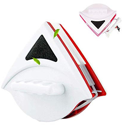 JINKAKA Nettoyeur magnétique Double Face pour vitres de 15 à 24 mm, Brosse de Nettoyage pour vitres de 1,3 à 2,5 cm