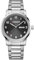 WENGER Herren Armbanduhr Attitude Ø 42 mm, Swiss Made, Analog Quarz, Wasserdicht bis 100 m, Edelstahl-Armband, Schwarz/Silber, 01.1541.119