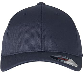 Flexfit Unisex 6277-Flexfit Wooly Combed Flexfit Wooly Combed, darknavy/darknavy, Youth