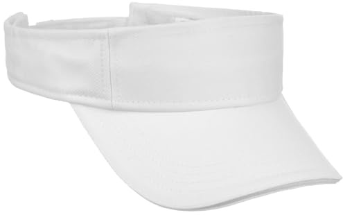 Lipodo Classic Cotton Visor Uni einfarbig Made in Italy Damen und Herren Frühling Sommer