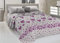 PELLECCHIA COLORI | Telo Copriletto Matrimoniale 260 x 280 cm, 100% Cotone Pique, Ideale Come Telo Arredo, Coperta Salva Letto 2 Piazze, Fantasia Mongolfiera Glicine, 100% Made in Italy
