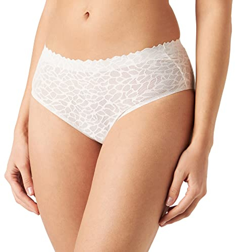 Sloggi Damen Zero Feel Lace 2.0 High Waist, Angora, M