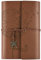 Leder Notizbuch Tagebuch, Nachfüllbares Tagebuch für Frauen Mädchen, liniert Retro Reisende Tagebuch A6 13 x 18,5 cm (Braun)