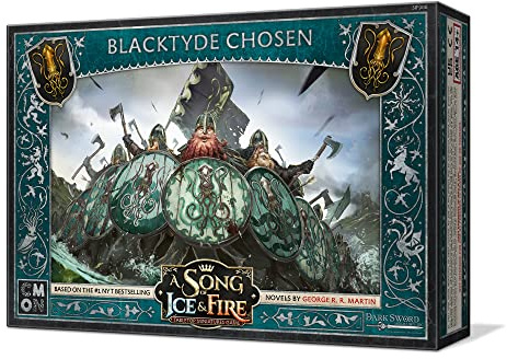 A Song of Ice and Fire Tabletop Miniatures Ironborn Reavers Unit Box, Strategiespiel für Teenager und Erwachsene, ab 14 Jahren, für 2 Spieler, durchschnittliche Spielzeit 45–60 Minuten, hergestellt