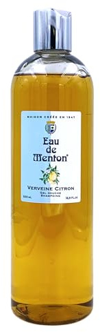 Gel douche et Shampoing - Verveine Citron - Prestige de Menton, Artisan Parfumeur (500ml)