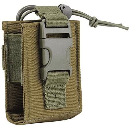 Wudaizhi Molle Walkie Talkie Pouch Interphone Storage Bag Outdoor Molle Radio Pouch Walkie-talkie Case Holder Accessary Bag