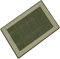 Rugs Shop Door Mats Indoor Non Slip Mat Carpet Runners for Hallways Geometrical Border Low Profile Washable Runner Rug,Front Door Hall Hallways Living Room (50 x 80 Cm DoorMat,Green Cream)