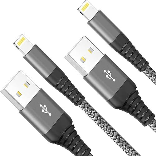 iSeventy9 iPhone Charger, [2Pack 6FT/1.8m] iPhone Charger Cable High Speed Data Sync & Transfer Lightning Cable Compatible with 13 Pro 13 12 11 Pro Max XS XR X 8 7 Plus 6S 5 SE