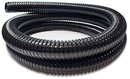 Swell Anti Kink Corrugated Flexible Pond Hose Pipe for Pond Pumps and Filters (38mm Internal Diameter, 5 Metre Length)
