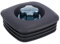 REACHYEA 2 unids/kit de repuesto licuadora tapa tarro tapa centro+filtro central ajuste para cuadrado superior vidrio/plástico Oster/Osterizer licuadoras con escala oz/ml
