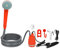 YZNAHRE Tragbare Campingdusche Akku Camping Dusche Outdoor mit Wiederaufladbarer Akku 2200mAh Tauchpumpe und 2m Schlauch, Autodusche Hundedusche Mobile Dusche für Wohnmobil Garten Wohnwagen Caravan