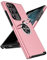 LeYi Coque pour Samsung Galaxy S23 Ultra (Pas pour S23/ S23+) avec Anneau Telephone, Antichoc Housse de Protection, Militaire Renforcée PC et Souple TPU Silicone Etui pour Galaxy S23 Ultra - Rose