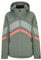 Ziener Damen TELIA Ski-Jacke/Winter-Jacke | warm, atmungsaktiv, wasserdicht, green mud, 44