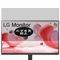 VacFun Pellicola Privacy, compatibile con LG 24MR400 23.8 Monitor Screen Protector Protezioni Schermo Antispy (Non Vetro Temperato)