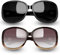 Joopin Lunettes de Soleil Femme Polarisées Grosses Lunettes de Soleil Elegantes Tendance Rétro Luxe Noir Marron